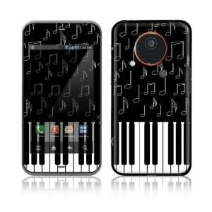  Sharp IS03 Decal Skin Sticker   I Love Piano Everything 