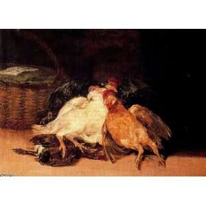     Francisco de Goya   32 x 22 inches   Dead birds
