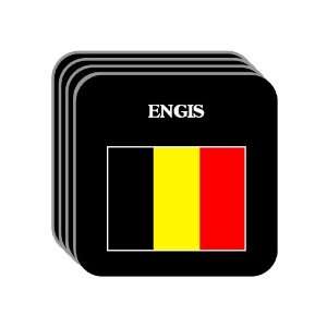  Belgium   ENGIS Set of 4 Mini Mousepad Coasters 