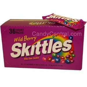 Skittles Wild Berry (36 Ct):  Grocery & Gourmet Food