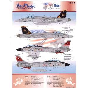  F 14 F/A 18 Abes Super Stars: VF 31, VFA 115, USS Abraham 