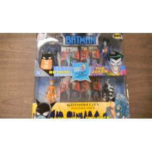    Batman, Catwoman, Two Face & the Joker by Mattel 