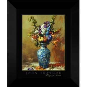   John Traynor FRAMED Print 15x18 Bouquet Of Annuals Home & Kitchen