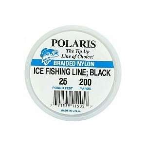  200YD ICE FISHING LINE 25,BLK: Health & Personal Care