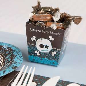   Boy Skull   Personalized Candy Boxes for Baby Showers 