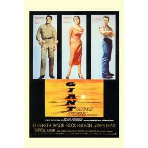 Giant (1956) 27 x 40 Movie Poster Style B:  Home & Kitchen