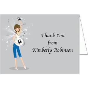  Rock On Baby Shower Thank You Cards   Set of 20: Baby