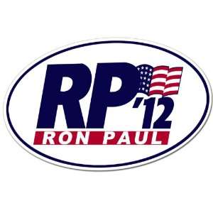  RP12 Ron Paul Oval Sticker: Everything Else