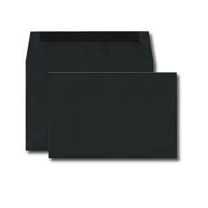  A10 Invitation Envelope   70# Black   Basis Color Text (6 