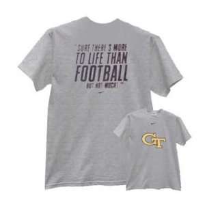   Georgia Tech Yellow Jackets Ash END AROUND T shirt: Sports & Outdoors