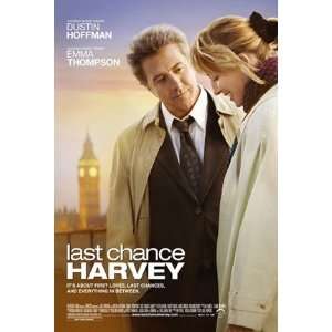  Last Chance Harvey Original Movie Poster 27x40 Everything 