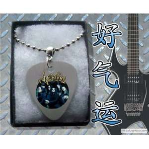   ) Metal Guitar Pick Necklace Boxed Music Festival Wear: Electronics