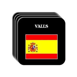  Spain [Espana]   VALLS Set of 4 Mini Mousepad Coasters 