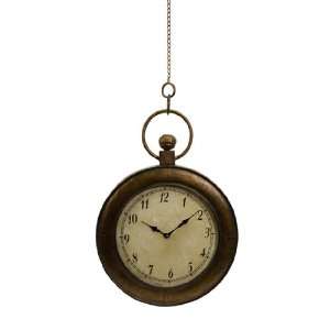    Style Oversized Pocket Watch Hanging Wall Clock 45 Home & Kitchen