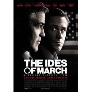 THE IDES OF MARCH movie poster flyer   11 x 17 inches   Ryan Gosling 