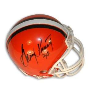 Greg Pruitt Cleveland Browns Mini Helmet Autographed   Autographed NFL 