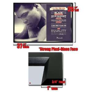  Framed Muhammad Ali Quote Poster PP32710: Home & Kitchen
