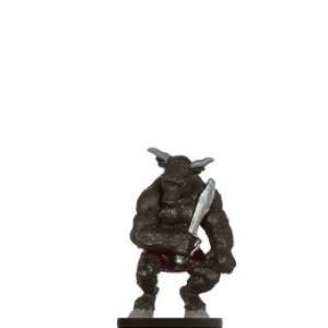    D & D Minis: Minotaur Thug # 29   Legendary Evils: Toys & Games