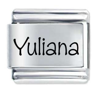  Name Yuliana Italian Charms Bracelet Link: Pugster 