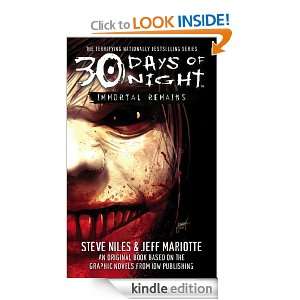 30 Days of Night: Immortal Remains: v. 2: Jeff Mariotte, Steve Niles 