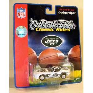  NFL NY Jets Ertl Collectibles Die Cast Dodge Viper 1:64: Toys & Games