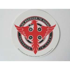   seconds to mars phoenix vinyl sticker band music 