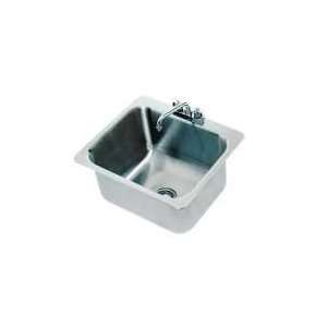    Advance Tabco 20x16x12 1 Compart Drop In Sink