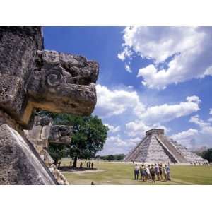 View of the Mayan site of Chichen Itza, Yucatan, Mexico Photographic 