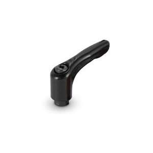 Kipp 06450 3081 Black Steel Adjustable Clamping Lever  