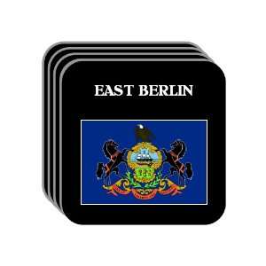US State Flag   EAST BERLIN, Pennsylvania (PA) Set of 4 Mini Mousepad 