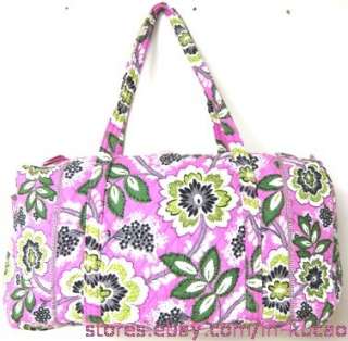 This is the 2012 Summer Vera Bradley Large Duffel in Priscilla Pink 