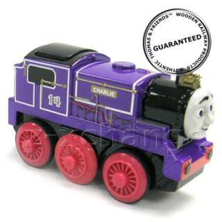 CHARLIE BATTERY POWERED thomas Wooden Engine Train NIB 796714981901 