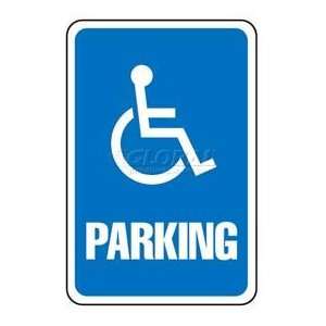  Parking Lot Handicap Logo Sign, .040 Aluminum