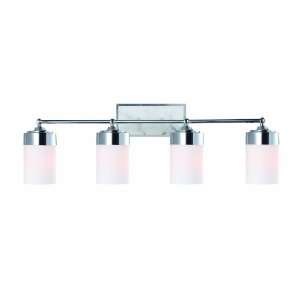   by 10 Inch H by 5.75 Inch E Alannah Four Light Vanity, Chrome Finish