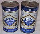 Fix Hellas~Alfa Bier~Greece~3 Beer Cans  