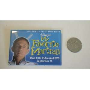  Disney My Favorite Martian Promotional Button: Everything 