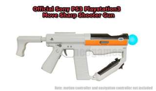 NEW* Official Playstation3 PS3 Move Sharp Shooter Gun 711719810001 
