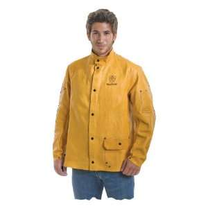  Tillman 3960 30 Gold Leather Welding Jacket   Medium 