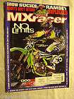 Vintage Old Collectible July 1999 MX Racer Motocross Motorcycle 