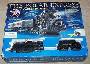 Lionel new 7 11022 The Polar Express G Gauge train set  