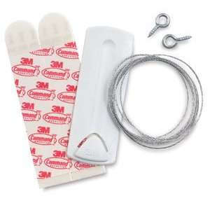  3M Command Hooks   Hanging Kit, Wire: Arts, Crafts 
