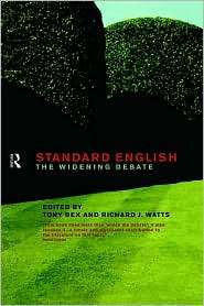 Standard English, (0415191629), Tony Bex, Textbooks   Barnes & Noble