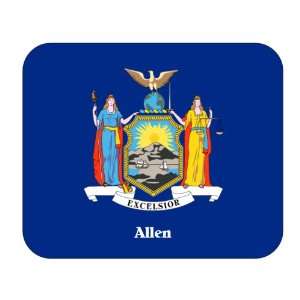    US State Flag   Allen, New York (NY) Mouse Pad 