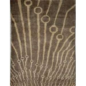   Rugs ADE083BR 3x5 Adeline ADE083 Brown 3x5 Modern Rug: Home & Kitchen