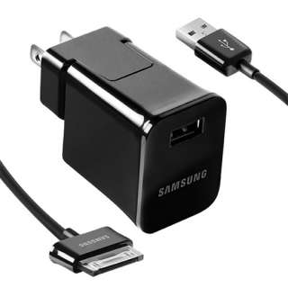 OEM Samsung Galaxy Tab Charger 7 & 10.1 + 30 Pin USB Data Cable Wall 
