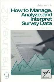   Survey Data, (0761925767), Arlene G. Fink, Textbooks   