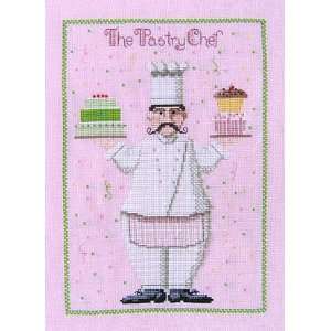  Pastry Chef, The   Cross Stitch Pattern Arts, Crafts 