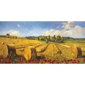  Andrea Del Missier 39W by 20H  Campagna Toscana CANVAS 