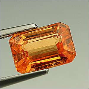 Rare  FANTA MANDARIN ORANGE SPESSARTITE GARNET 2.12ct  