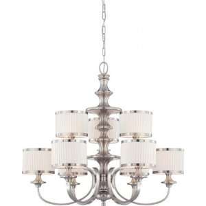  Satco Products Inc 60/4739 Candice   9 Light Chandelier w 